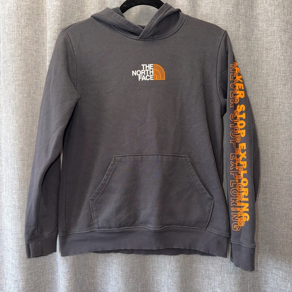 The North Face Gray Hoodie for Boys
